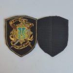 Шеврон "Я живу на своїй богом даній землі" на липучці 7х9см