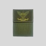 Шеврон Десантно-штурмових військ ДШВ (захисний) ЗСУ на липучці 7х8 см